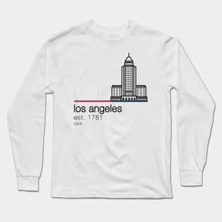Los Angeles City Hall Long Sleeve T-Shirt